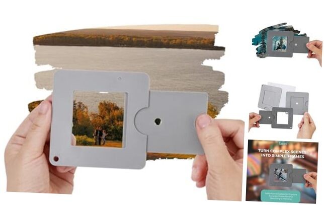 Original  View Finder for Artists – Sliding View Catcher Tool for Composition,