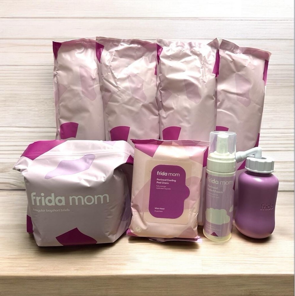Frida Mom Postpartum Recovery Essentials Kit, Includes Disposable Underwear, Ins