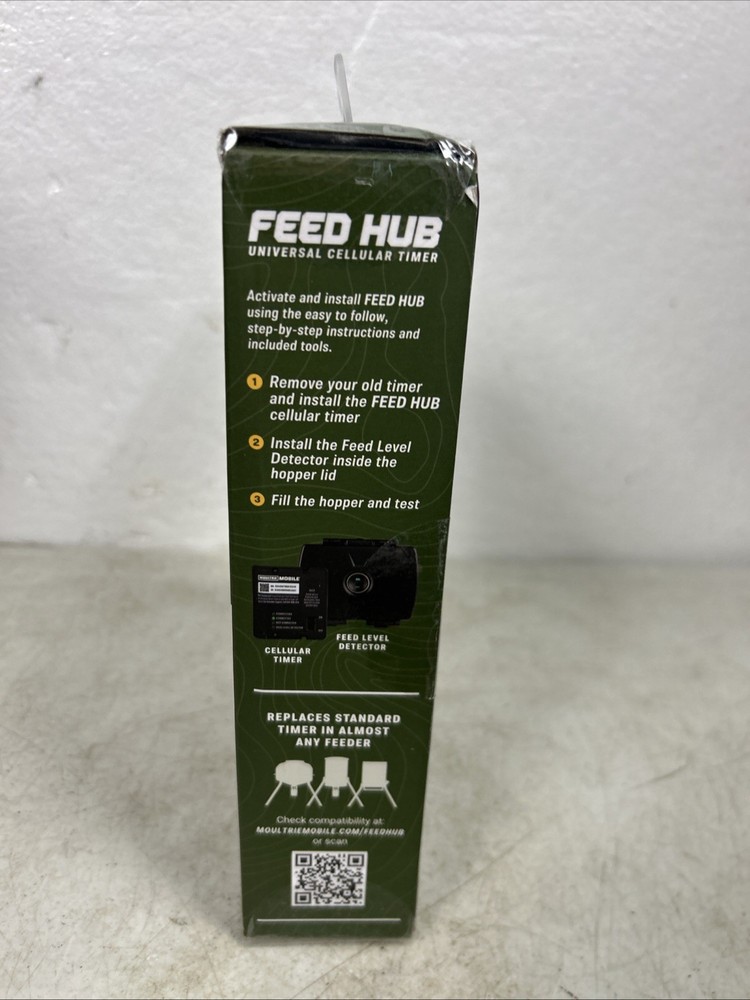 Moultrie Mobile Feed Hub Universal Cellular Timer - New Sealed Box