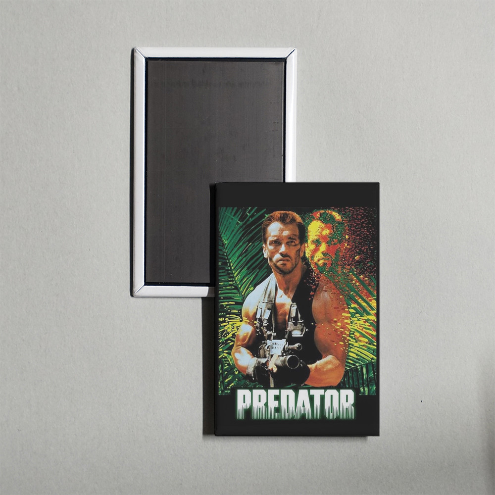 Predator Mini Movie Poster Fridge Locker Magnet