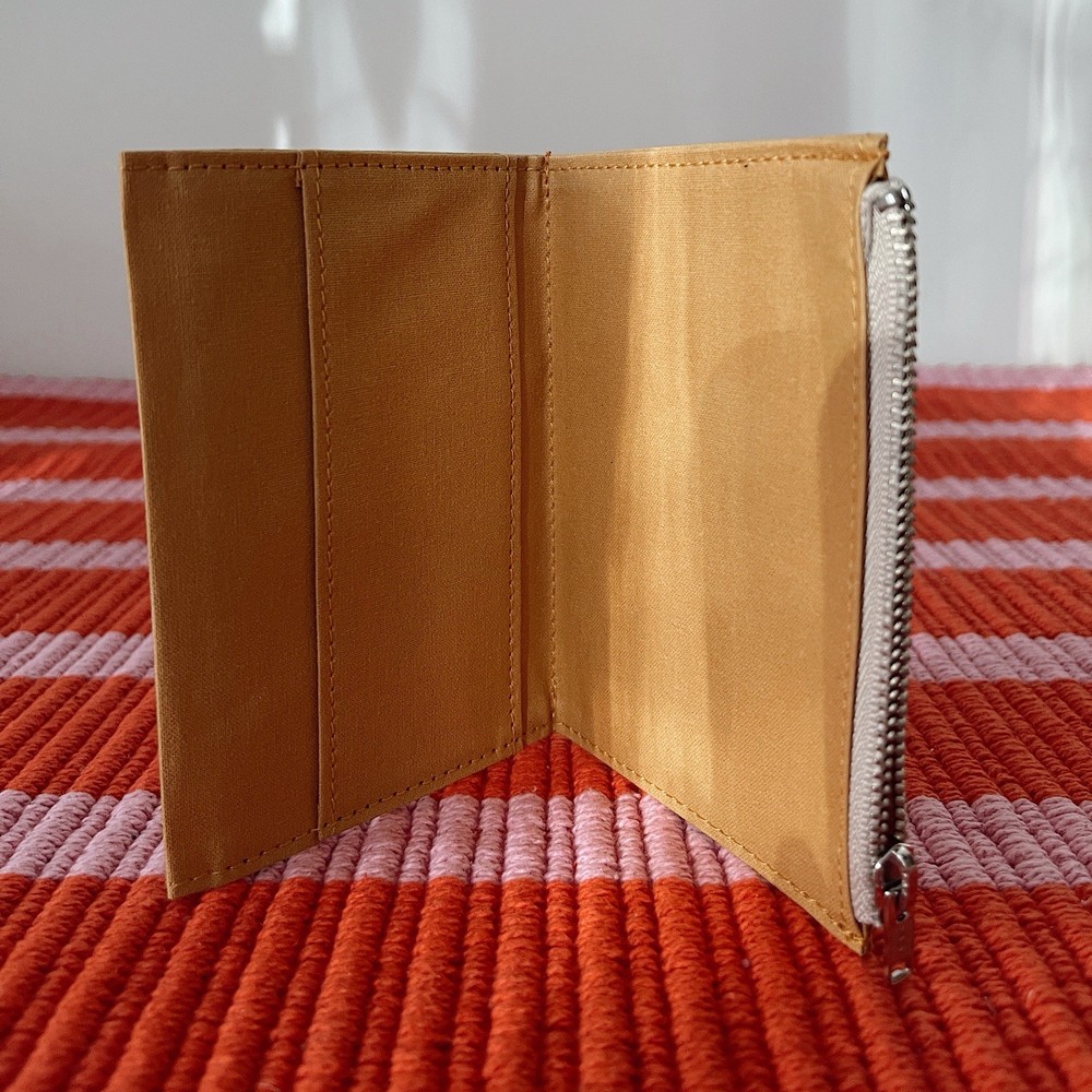 Mustard Canvas Passport Traveller’s Notebook Zipper Wallet Insert