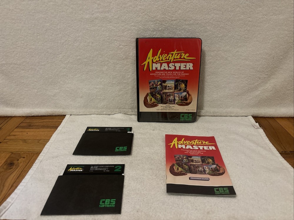 VTG Adventure Master C64 Commodore 64  computer game CBS Software 1984 FREE SHIP