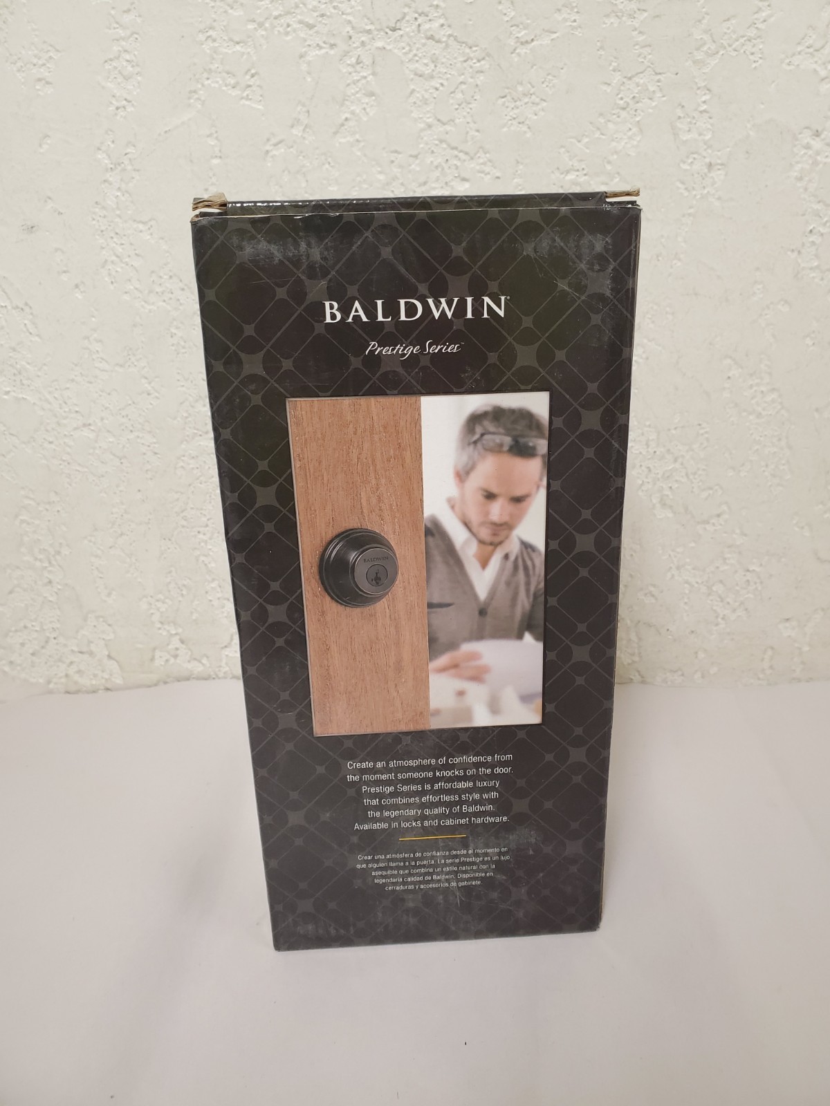 Baldwin Prestige Venetian Bronze Single Cylinder Round Deadbolt w/ SmartKey
