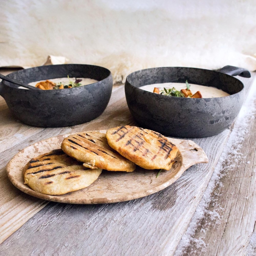 Light Platter - Eco Dishware - & Durable Brown