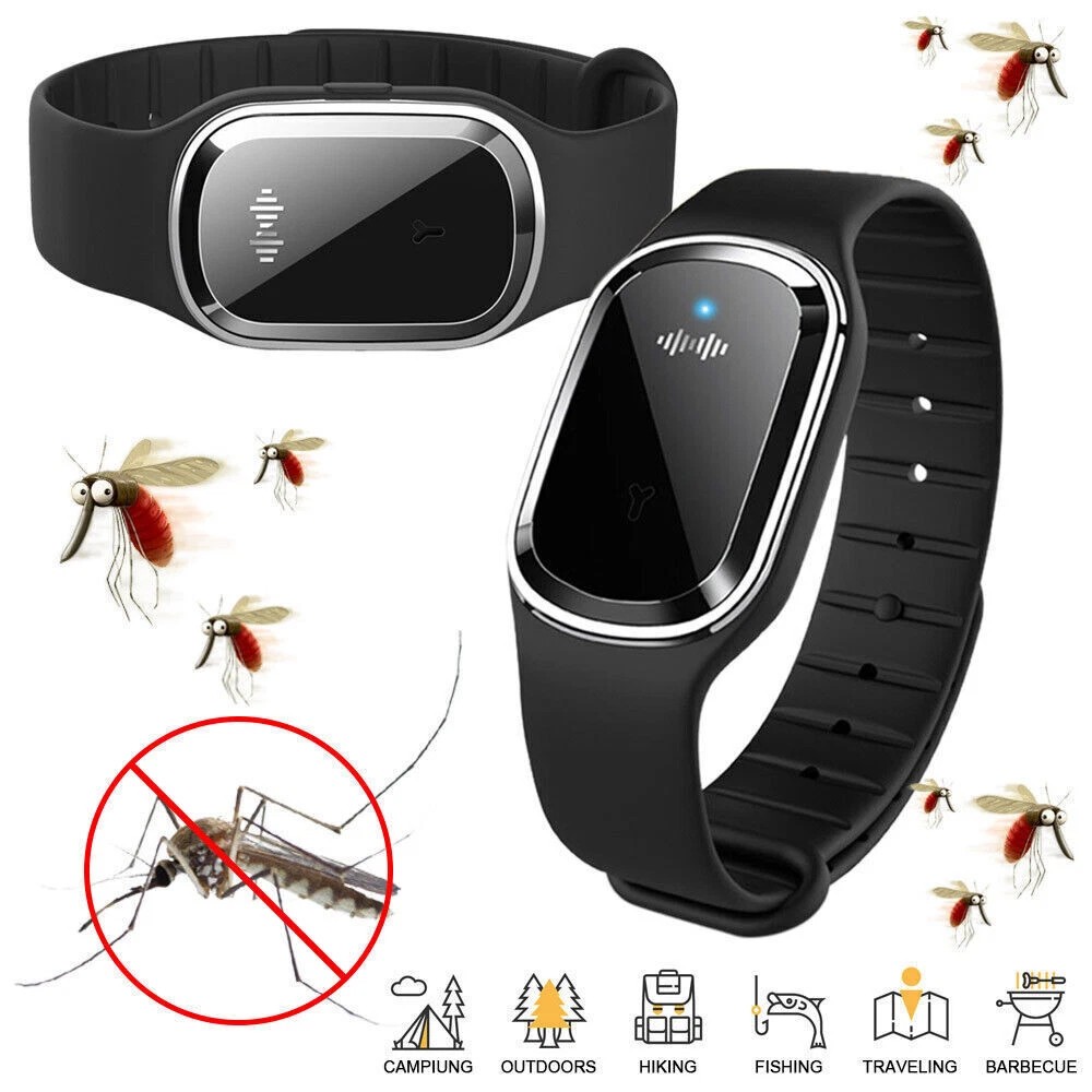 2025 NEW Anti Mosquito Insect Bugs Repellent Repeller Bracelet Watch Wrist