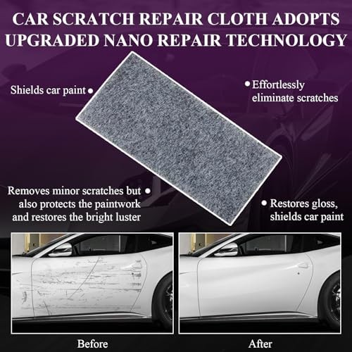 Car Scratch Remover Set - Nano Sparkle Cloth Car Scratch Remover