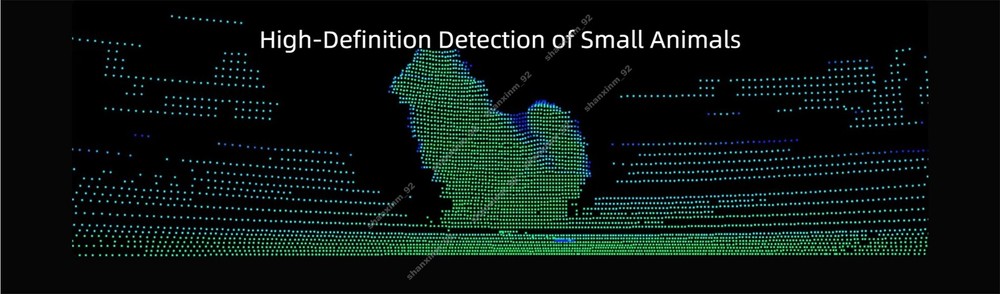Airy LiDAR, 360° Hemispherical Digital LiDAR, Robot Sensor