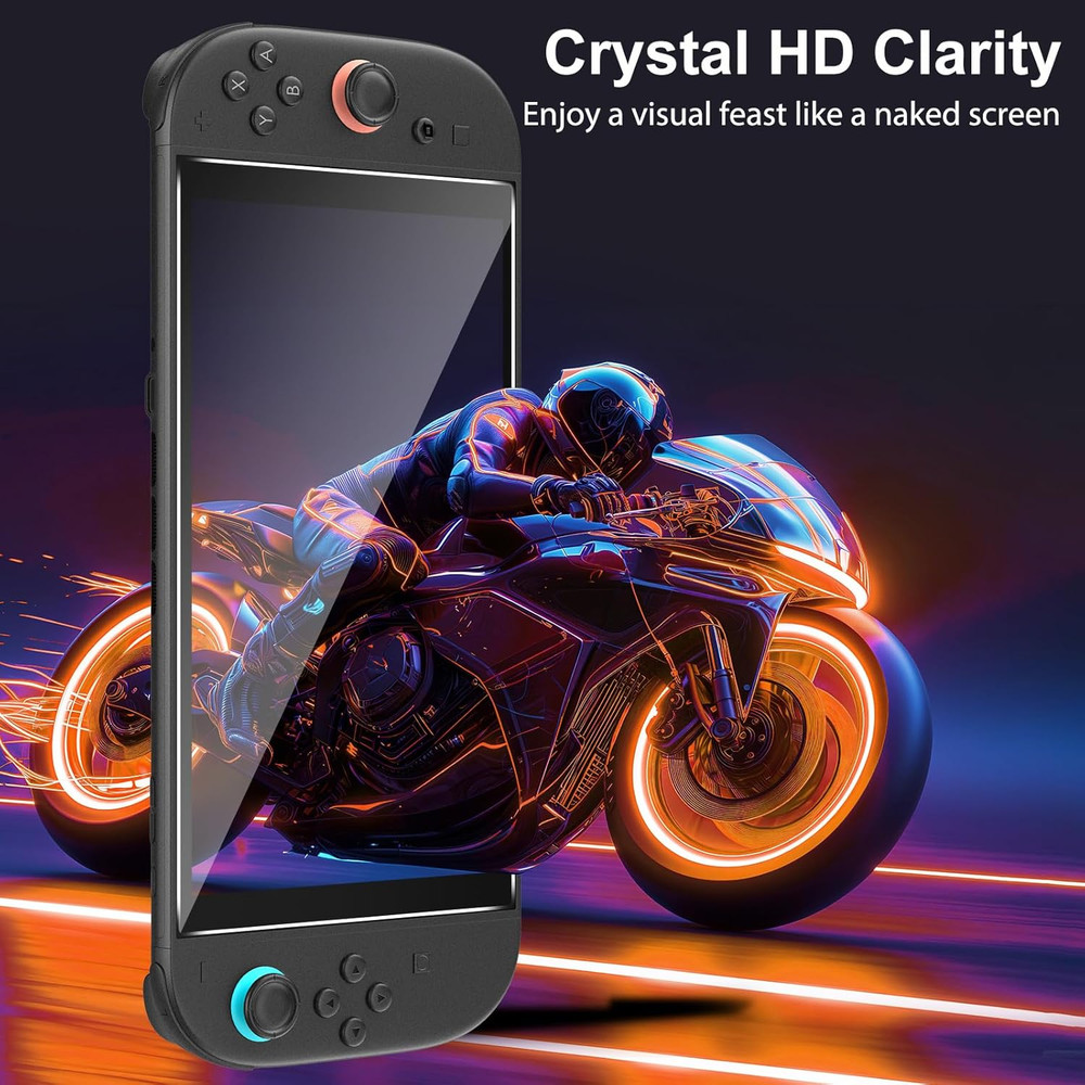 SPARIN 2-Pack Screen Protector for Nintendo Switch 2 2025 [7.9 inch] with Easy A