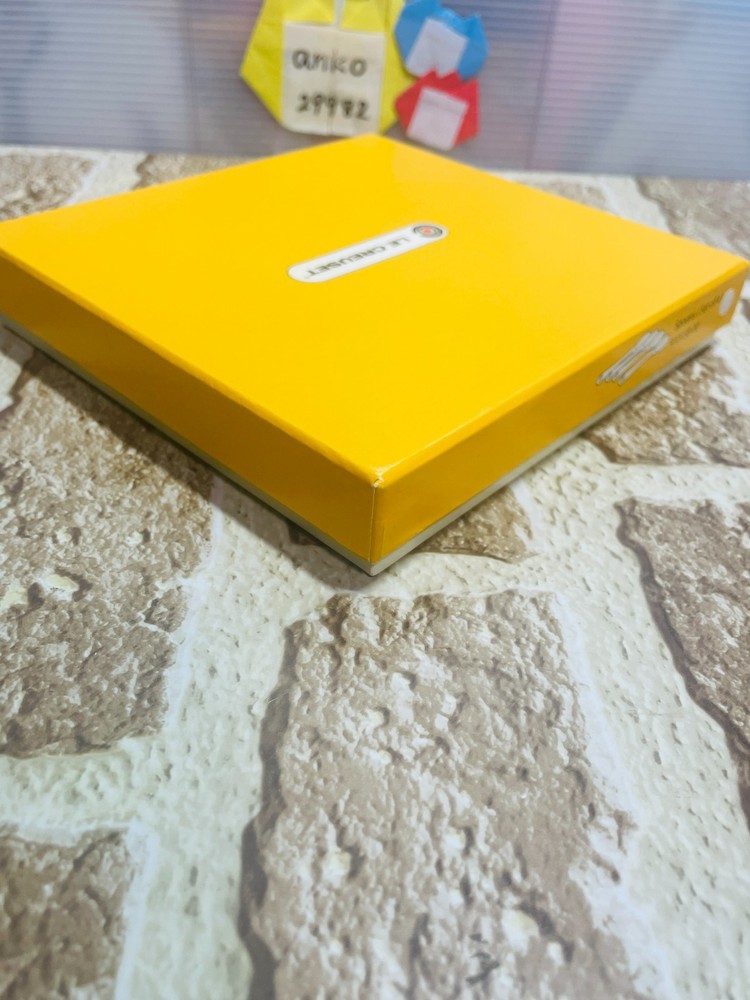 Le Creuset Spoon Set 4pcs white Opened Unused with BOX