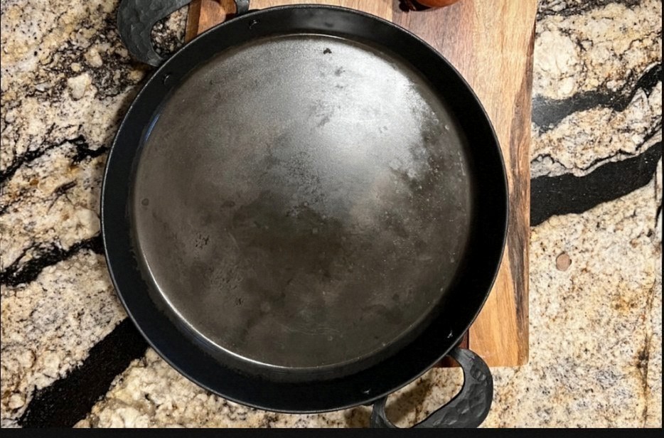 10" Base Hand-Forged Roaster Pan