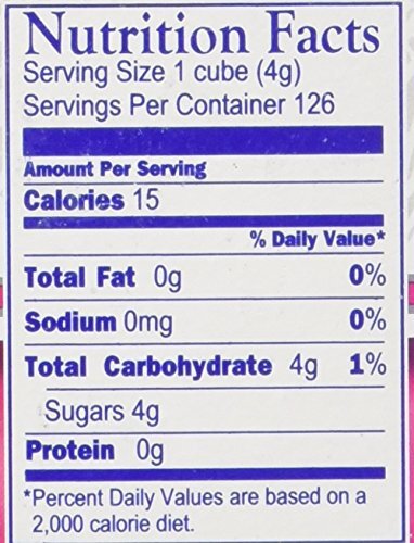 Pure Cane White Sugar Cube 1 lb