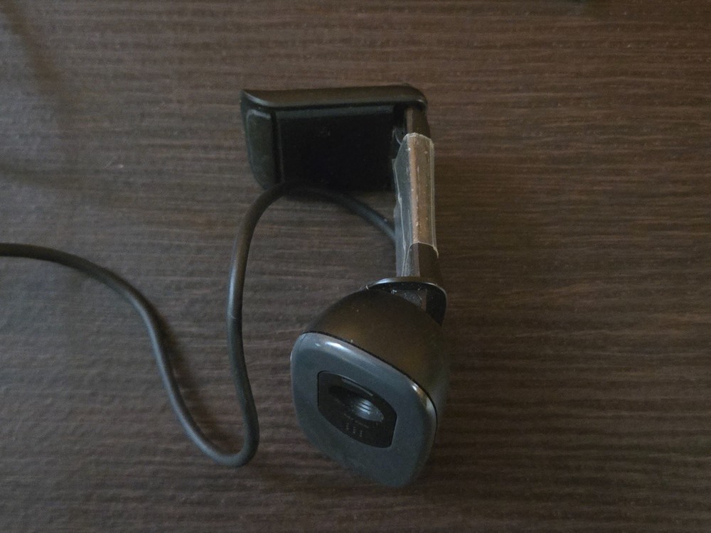 Logitech USB Webcam HD Clip-On Camera for Laptop/PC Tested Working