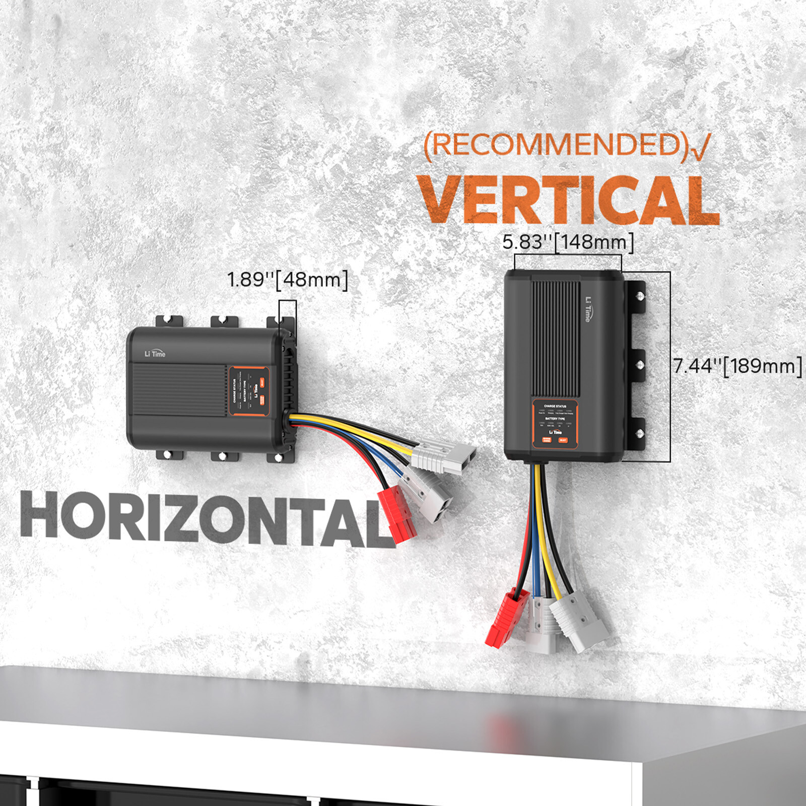 LiTime 12V 40A DC to DC Charger for 12V Lithium, Gel, AGM Batteries RV Marine