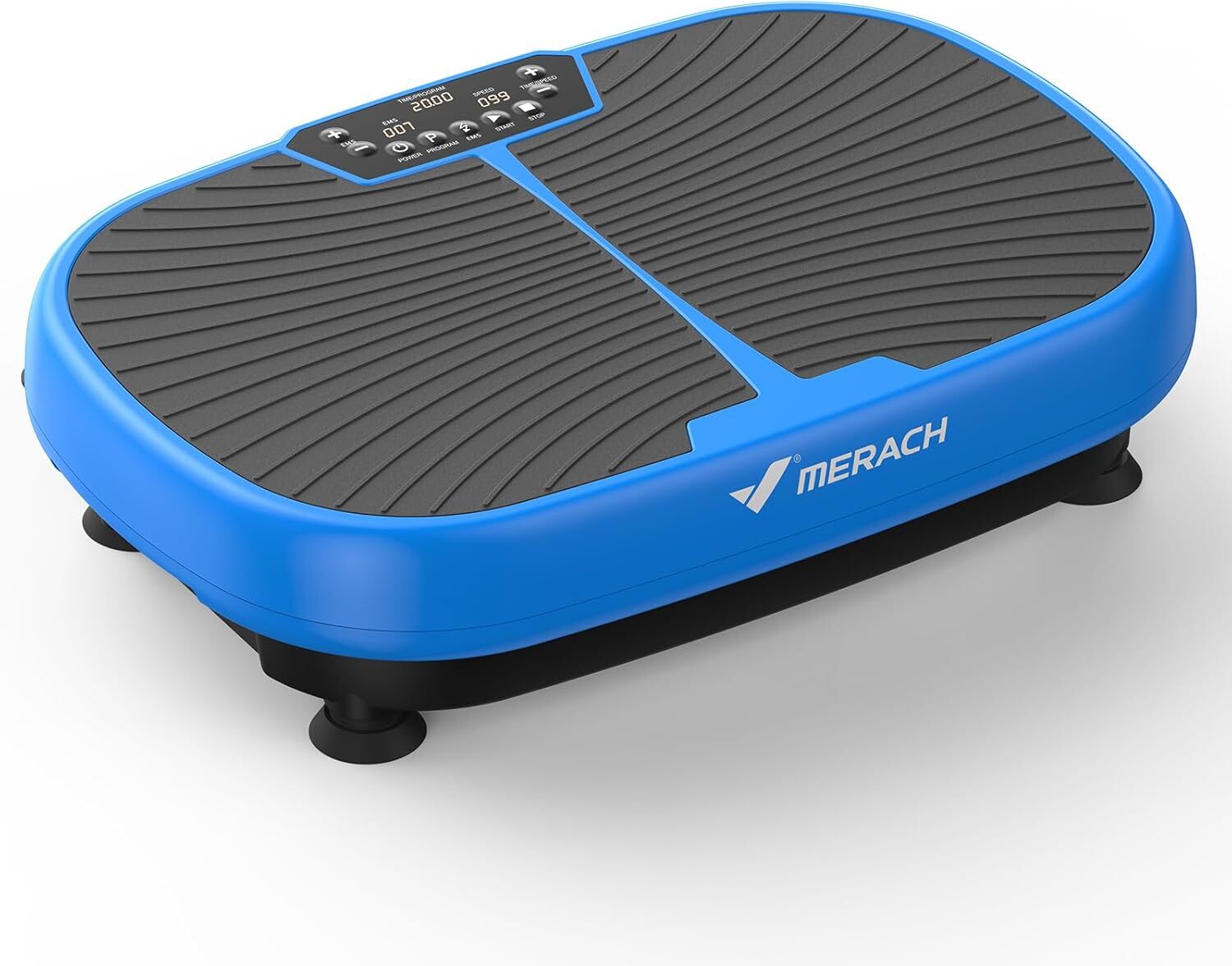 MERACH EMS Vibration Plate Exercise Machine for Lymphatic Drainage, Weight Loss