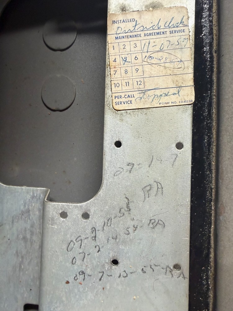 RARE Vintage IBM Time Circuit Control Clock Hard Wire - Fast Ship