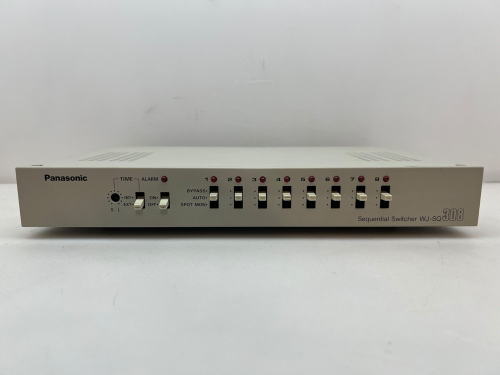 Panasonic WJ-SQ308 Sequential Switcher Free Shipping