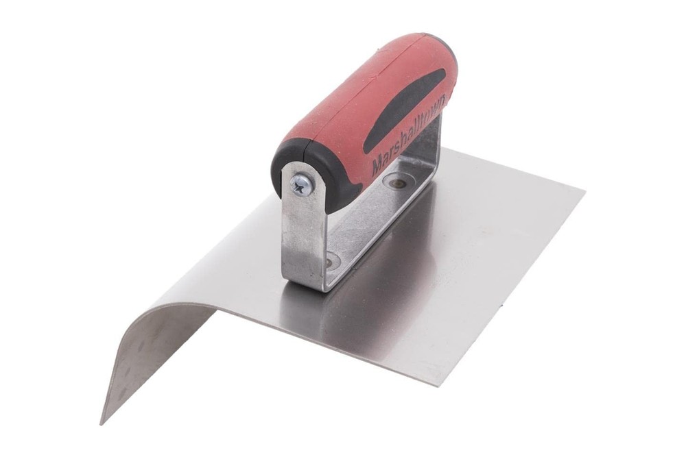 Marshalltown Curb Hand Tool, Concrete, DuraSoft Handle, CT197SSD
