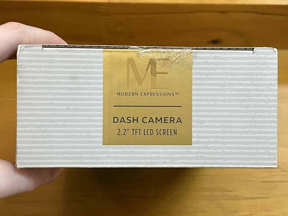 Modern Expressions Dash Camera 2.2” TFT LCD Screen New Open Box