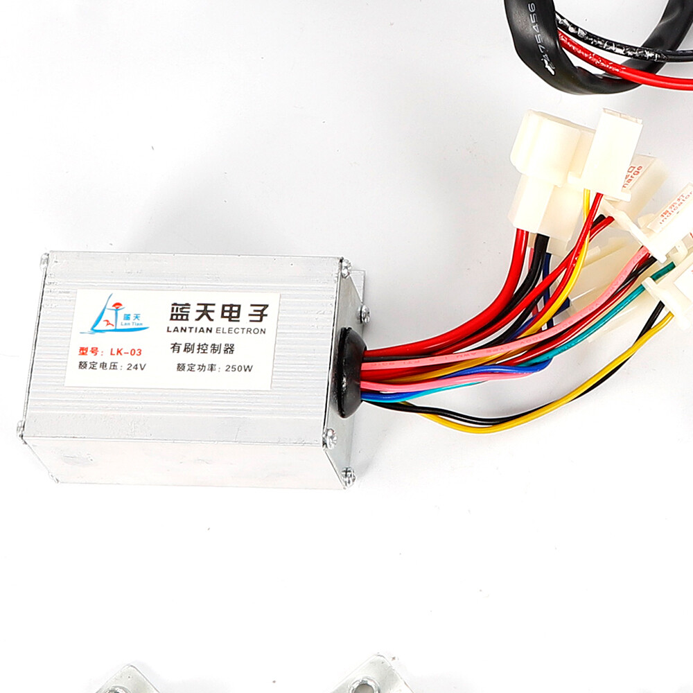 Electric Bicycle Motor Kit E-Bike Wheel Motor Conversion Chain Kit Controller