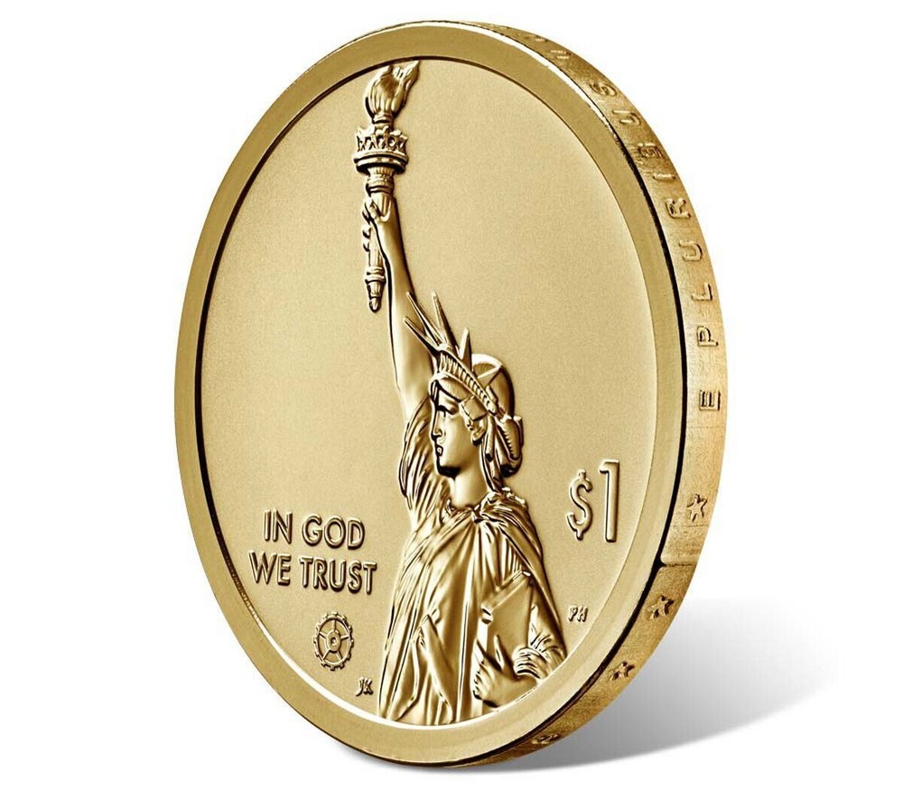 2020 P D Connecticut Innovation Dollar Gerber Variable Scale CT BU US Mint