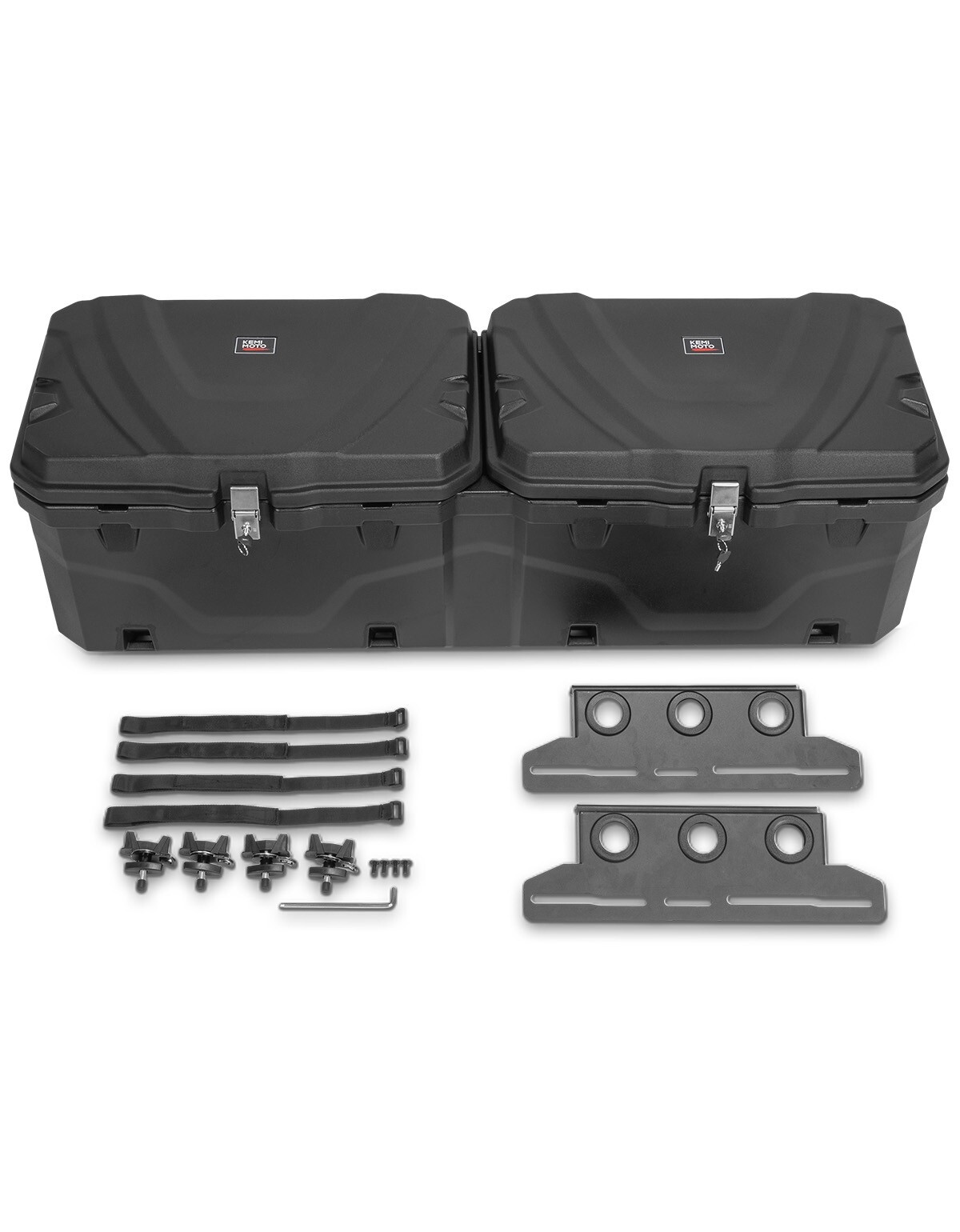110L UTV Cargo Storage Bed Box for Can Am Defender HD5 HD8 HD10 Max 2016-2023