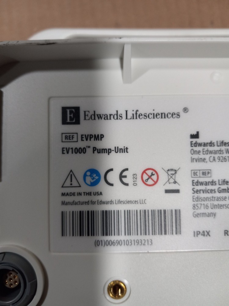 Edwards Lifesciences (EVPMP) Pump Unit EV1000 GOOD