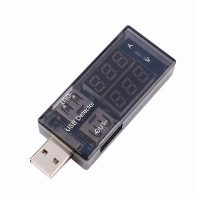 USB Power Meter, 3-9V 0-5A Voltage Tester Multimeter, LCD Digital Multimeter