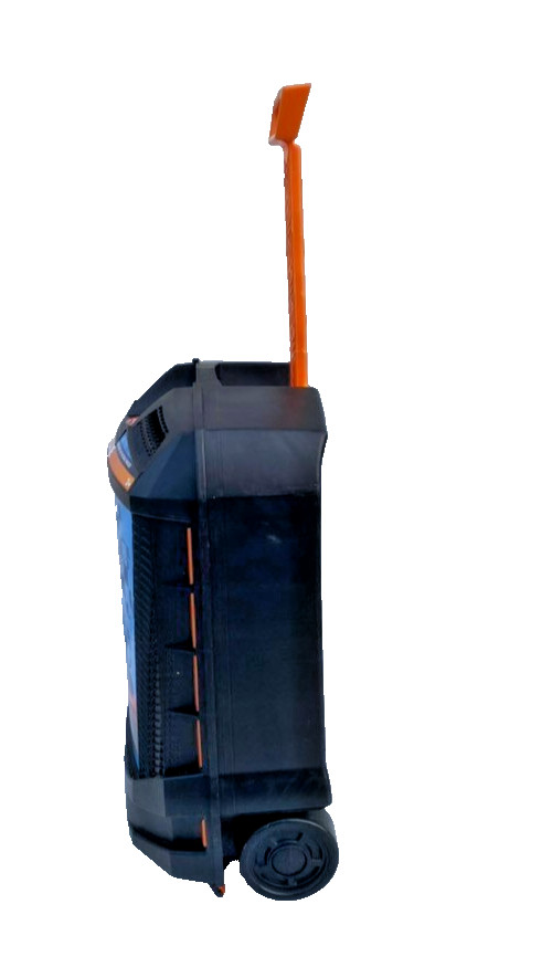 Hot Wheels 100-Car Rolling Storage Case With Retractable Handle Black Wheels