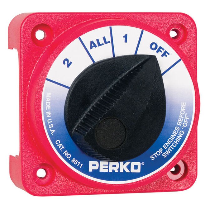 Perko 8511DP Compact Battery Switch No Lock