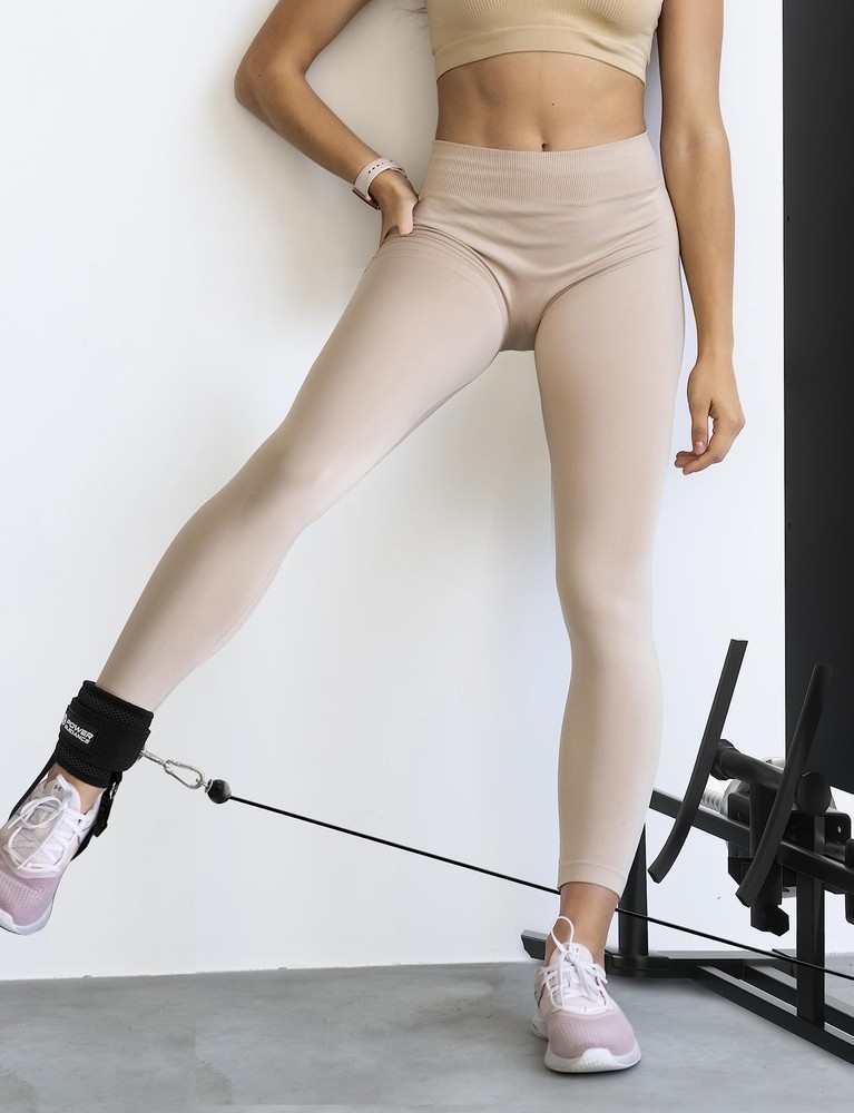 Ankle Strap Adjustable with D-rings for Cable Machine Glute Workouts Leg