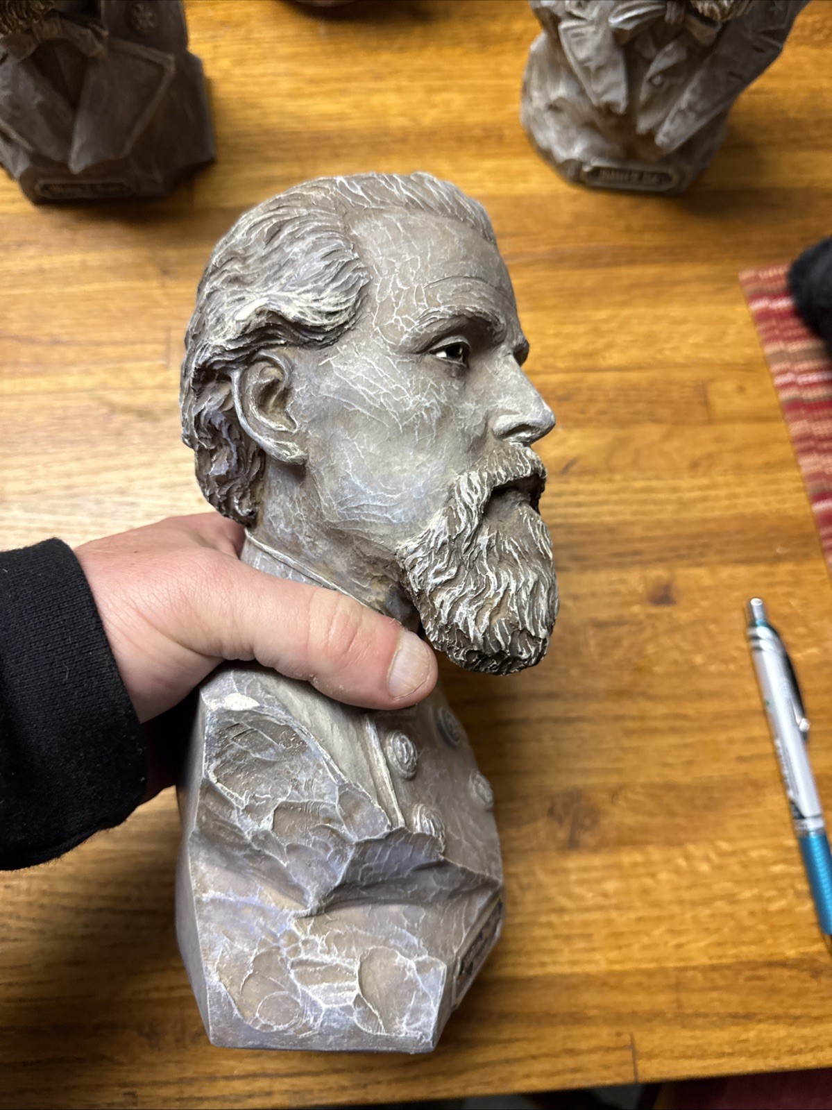 Vanmark Civil War Confederate General Nathan Bedford Forrest Bust Statue Figure