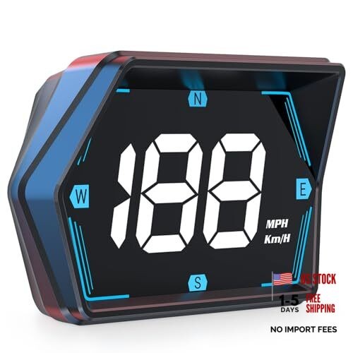 Digital Speedometer Car HUD Head Up Display MPH KM/H with Compass Automatic