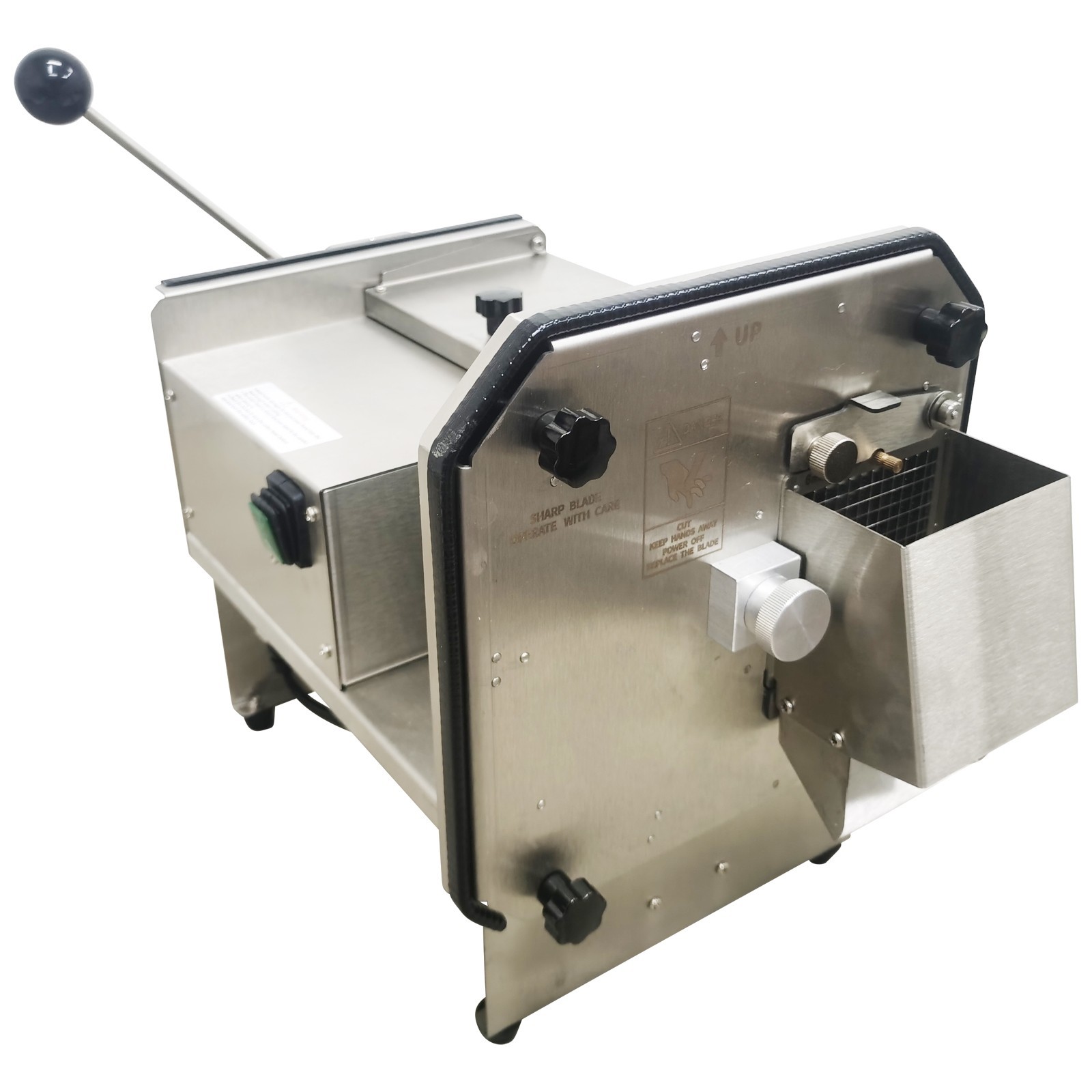 110V Commercial Electric Fruit and Vegetable Dicing Machine 6mm Dicing Cutter