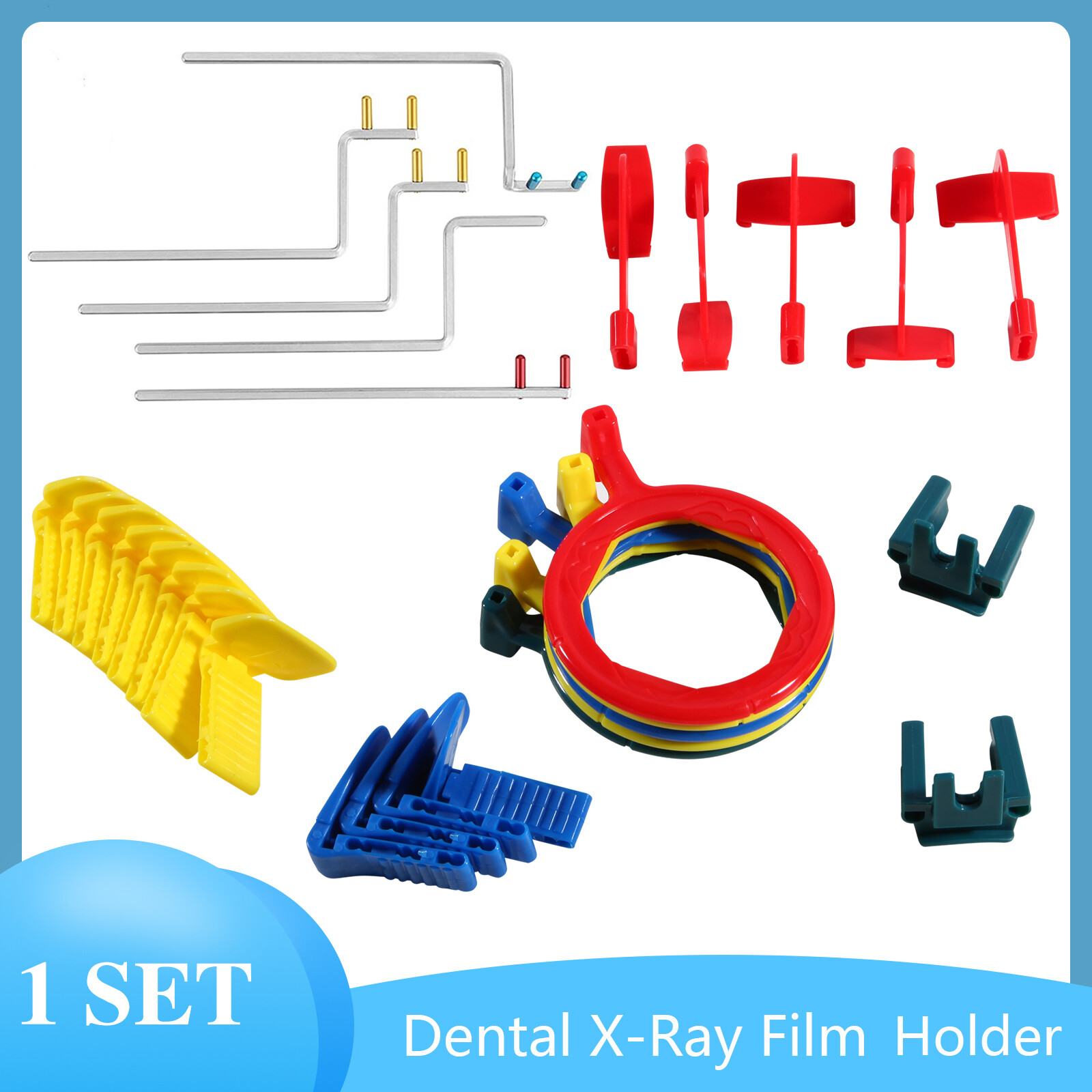 Dental X-Ray/XCP Film Kit Positioner Holder Complete Positioning System In Bulk