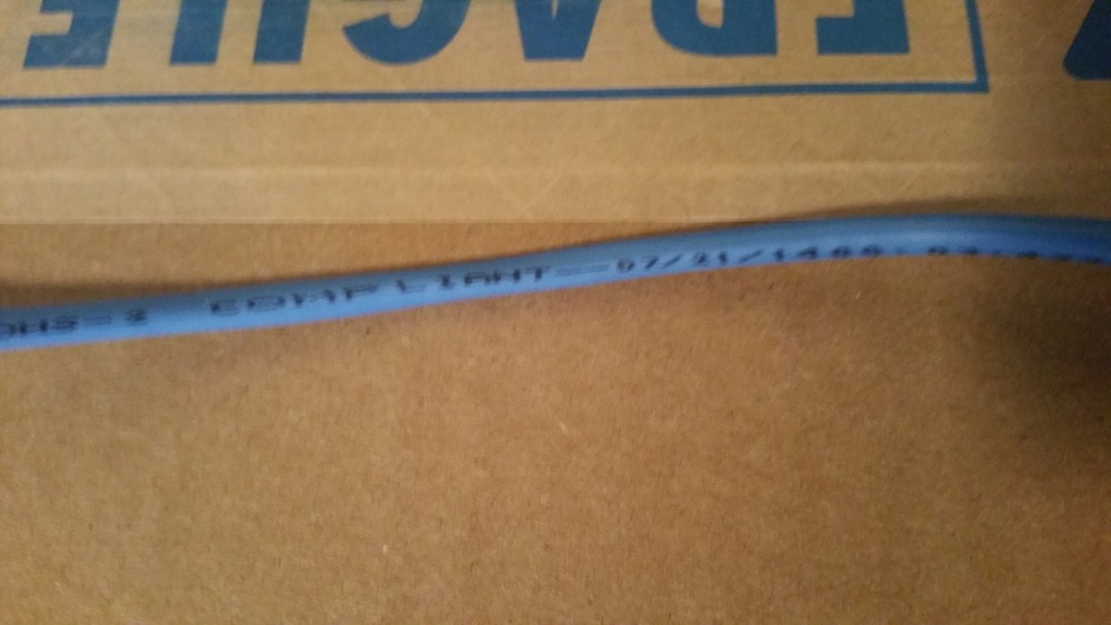 Southwire/Tappan G40006 18/2C Solid Shield Plenum Fire Alarm Cable Blue /100ft