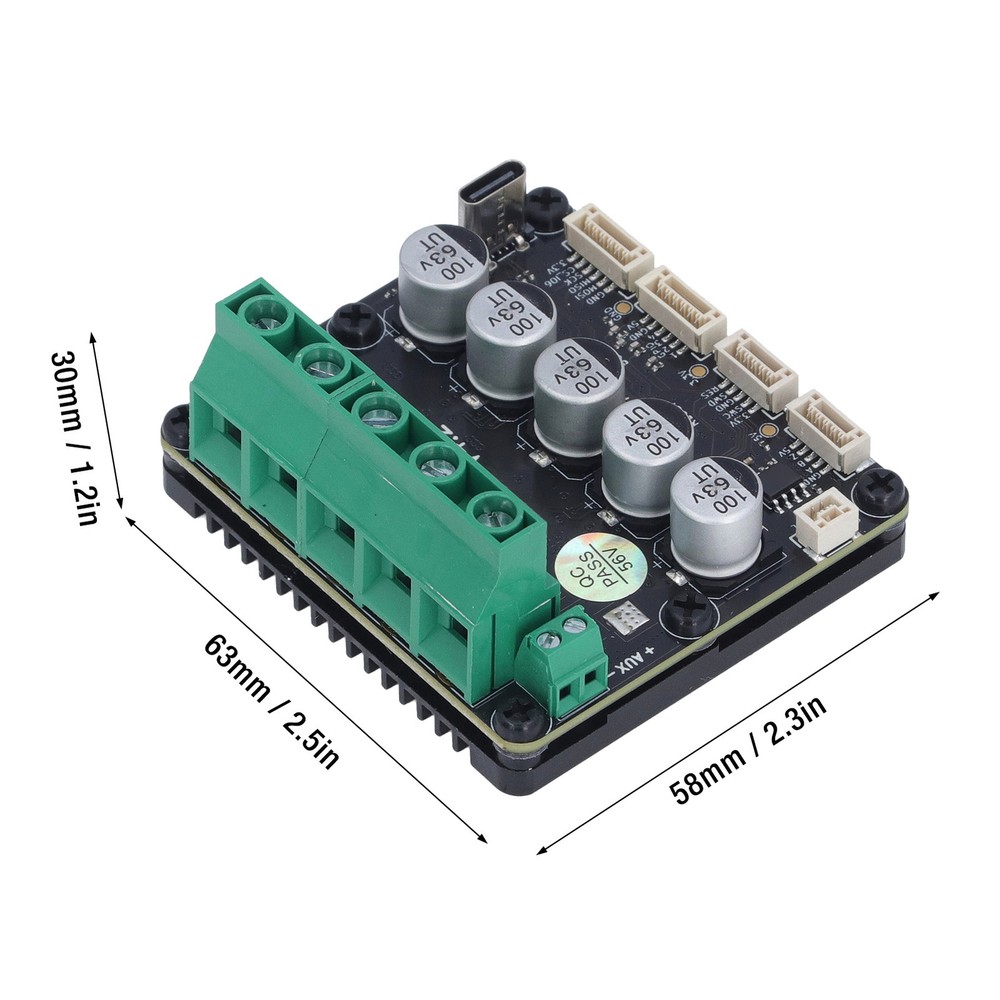 Brushless Servo Motor Controller ODESC V4.2 SingleDrive High Current DriverBoard