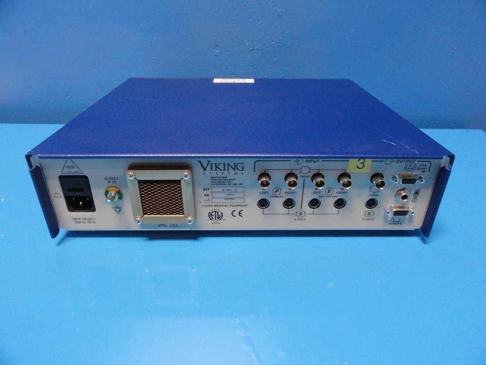 Vision Viking Systems 8180-9 Endosite Digital Central Data Processing Unit~13988