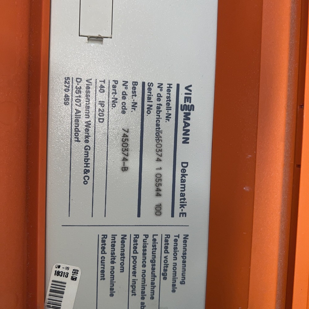 viessmann Dekamatik-E