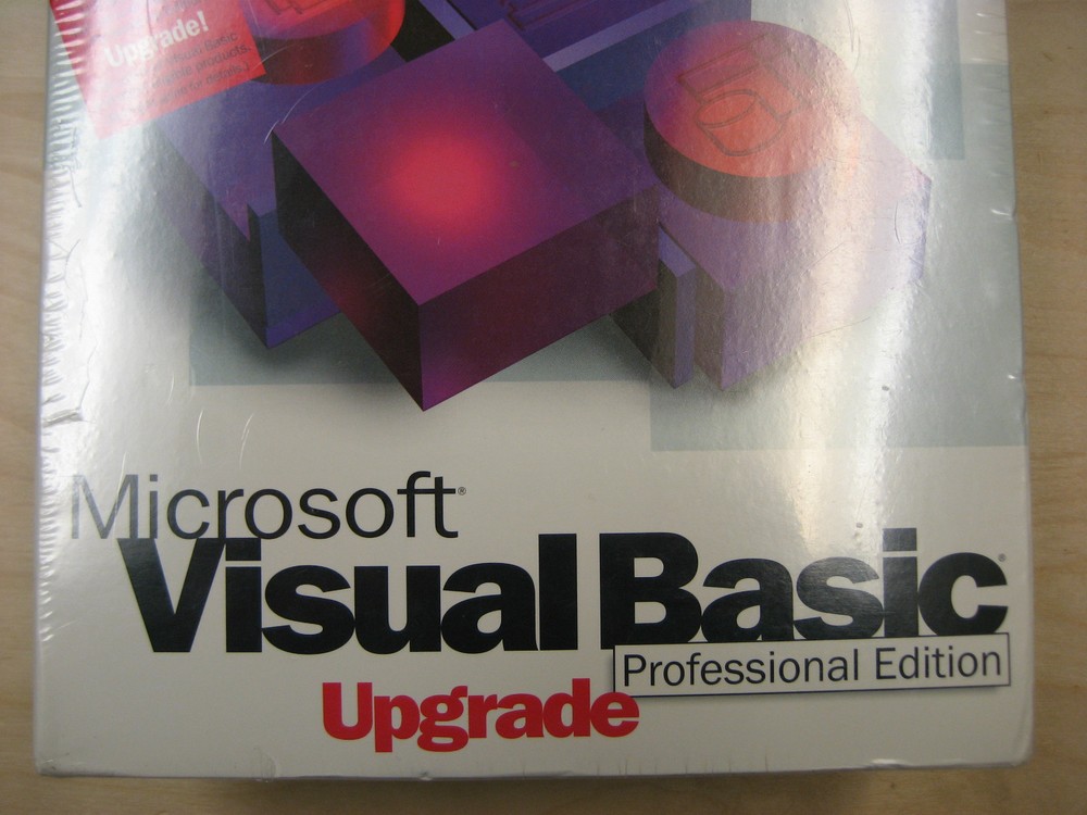 Microsoft Visual Basic Professional Edition 5.0 (Retail) (1 User/s) - Upgrade...