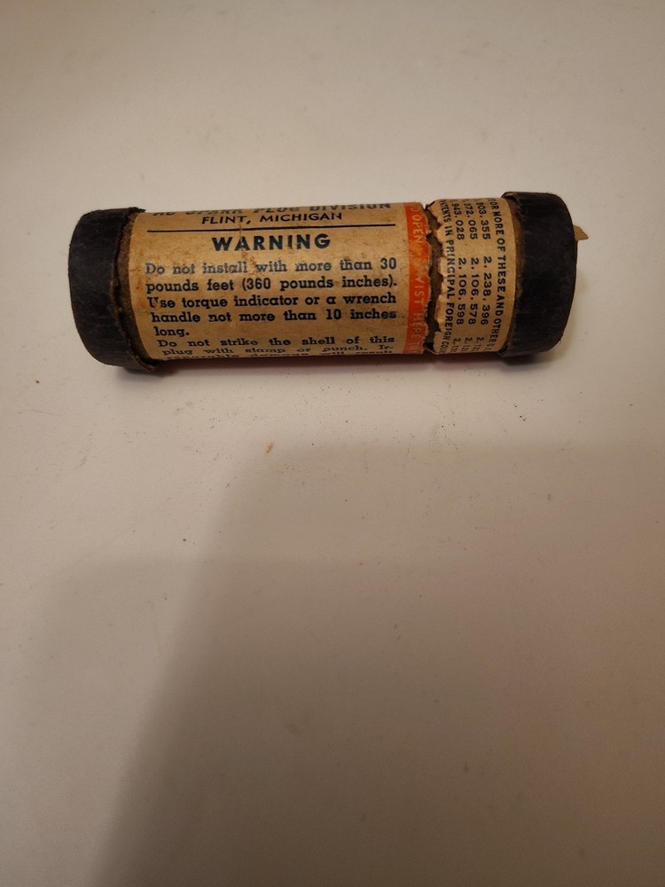 AC SPARK PLUG LS-48 NOS