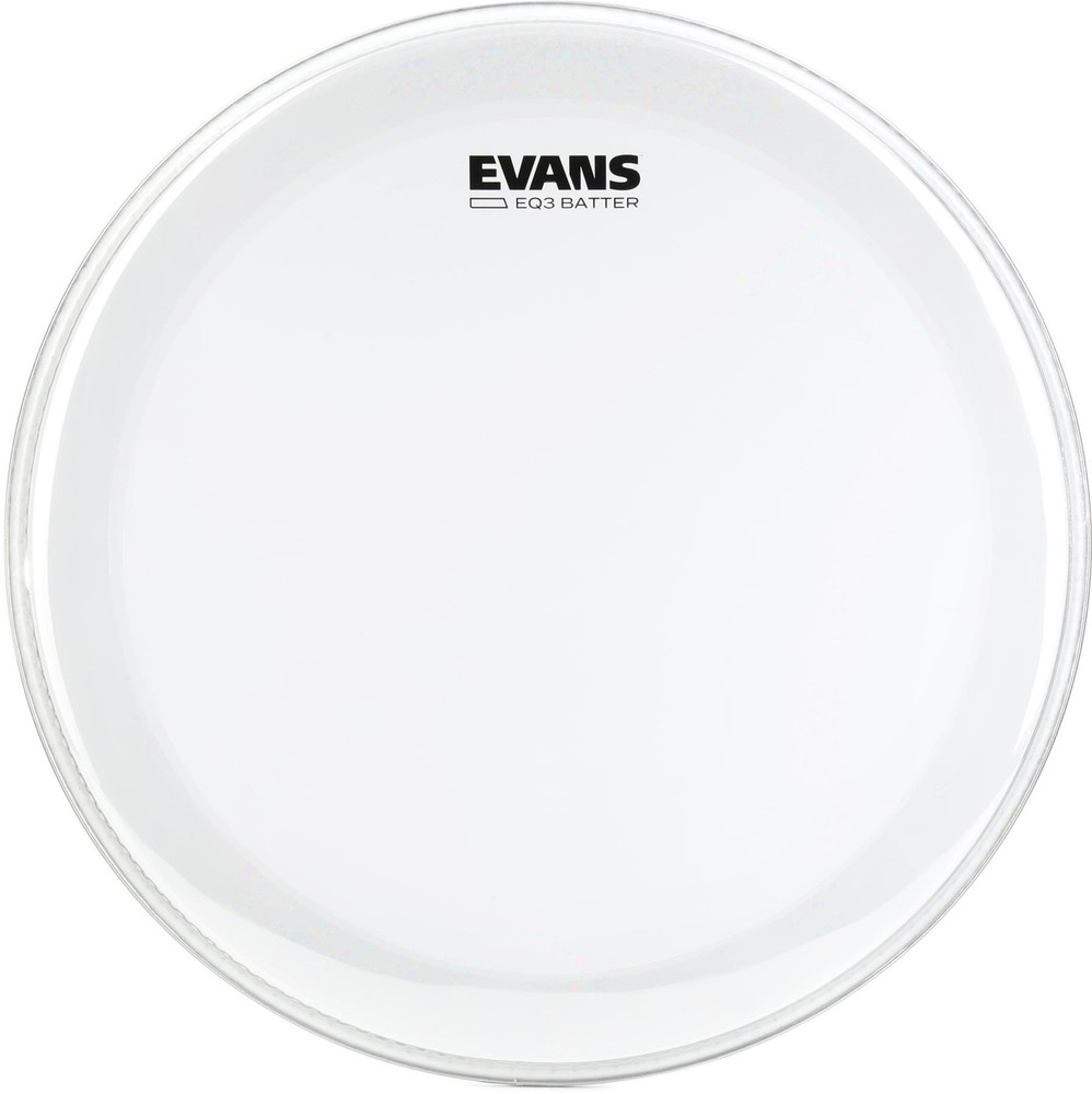 Evans EQ3 Clear Bass Drumhead - 18 inches