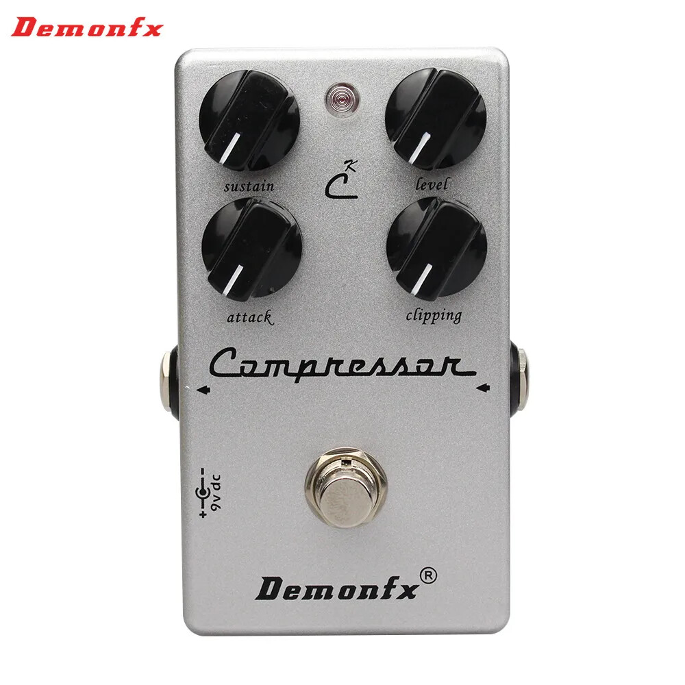 High Quality 4-Knob Compressor Guitar Effect Pedal Compressor With True Bypass