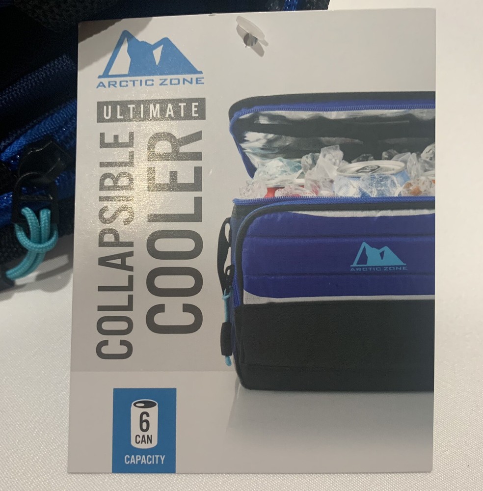 Arctic Zone Ultimate Collapsible Cooler 6 Can Microban Superfoam Insulation