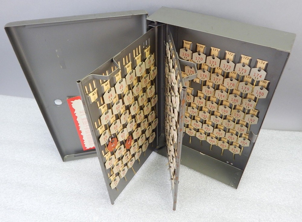 Key facility organization control system wall cabinet storage box fleet hotel