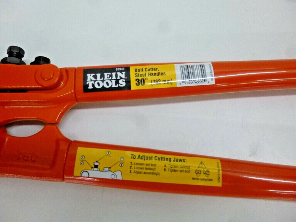NEW!! KLEIN TOOLS 63330 30" Steel-Handle Bolt Cutter