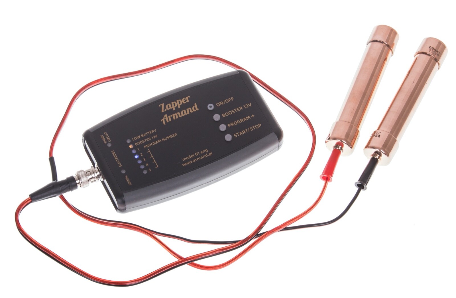 Zapper Armand Hulda Clark 01 ENG (7-30-833 kHz) against viruses and parasites