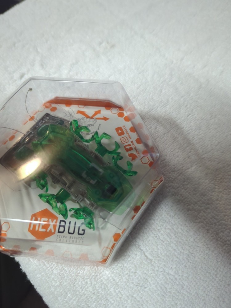 HEXBUG Battery Powered Robot Micro Robotic Hex Bug Green Beetle New
