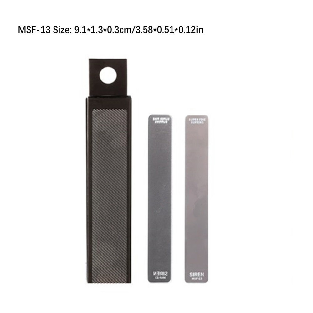 Precision Glass File Knife Model Handmade Grinding Polishing Tool MSF-13 bb