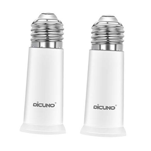 E6 Socket Extender, E6 Medium Screw Base, Light Socket Extender by.56 Inch 2
