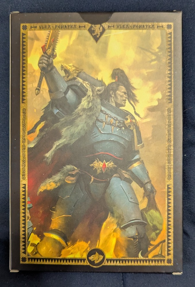 Warhammer 40K DataCards Space Wolves Limited Edition 10th ed NEW UNOPENED